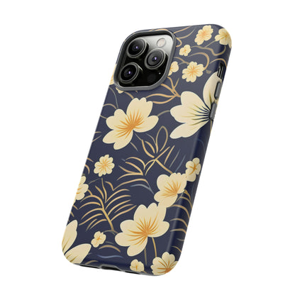 White Flower Art Tough Case