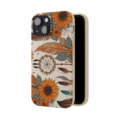 Floral Art Biodegradable Case