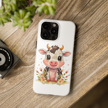 Cute Cow Tough Case