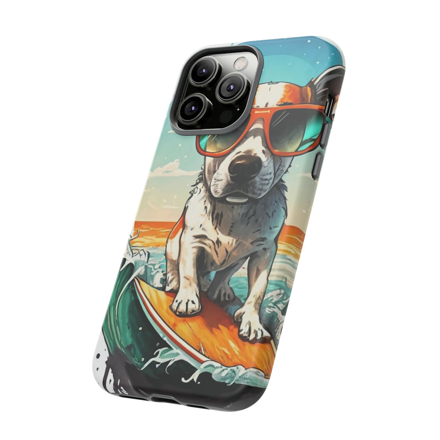 Dog Surfer Tough Case