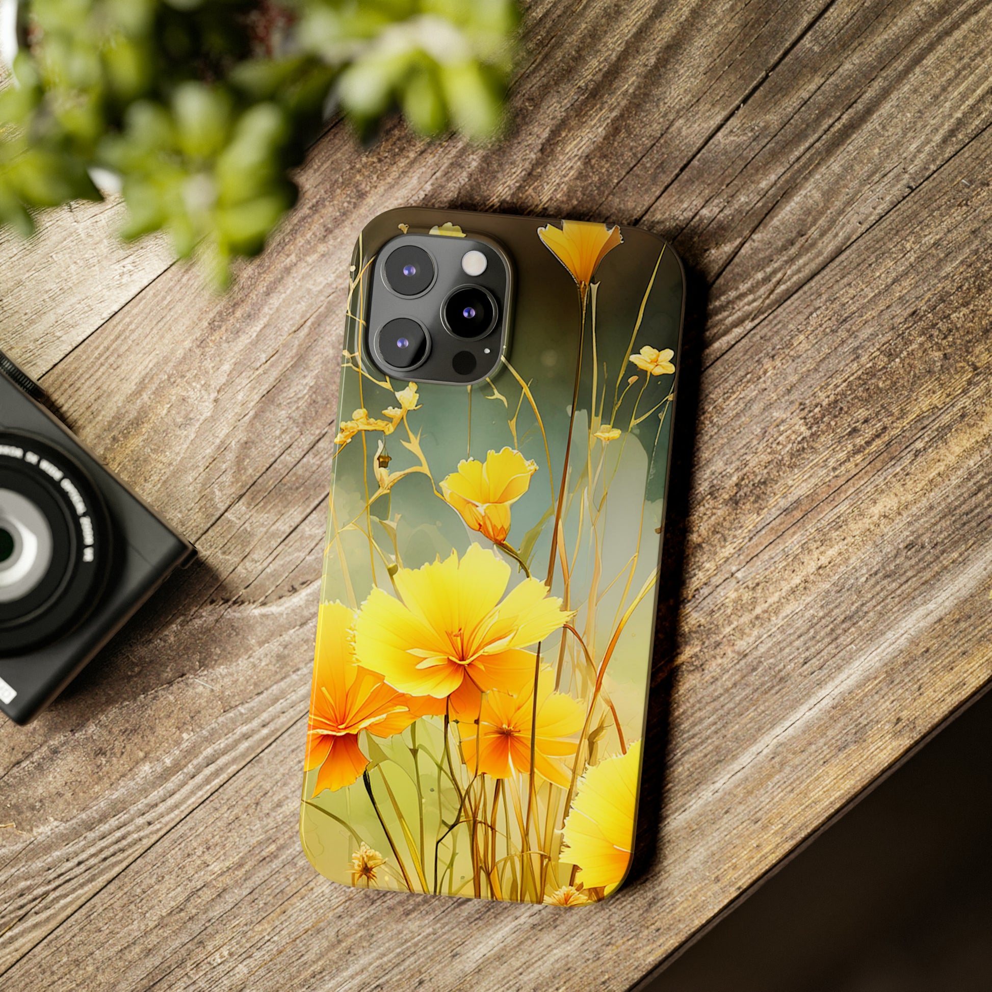 Wild Flower Slim Phone Case - Colorwink