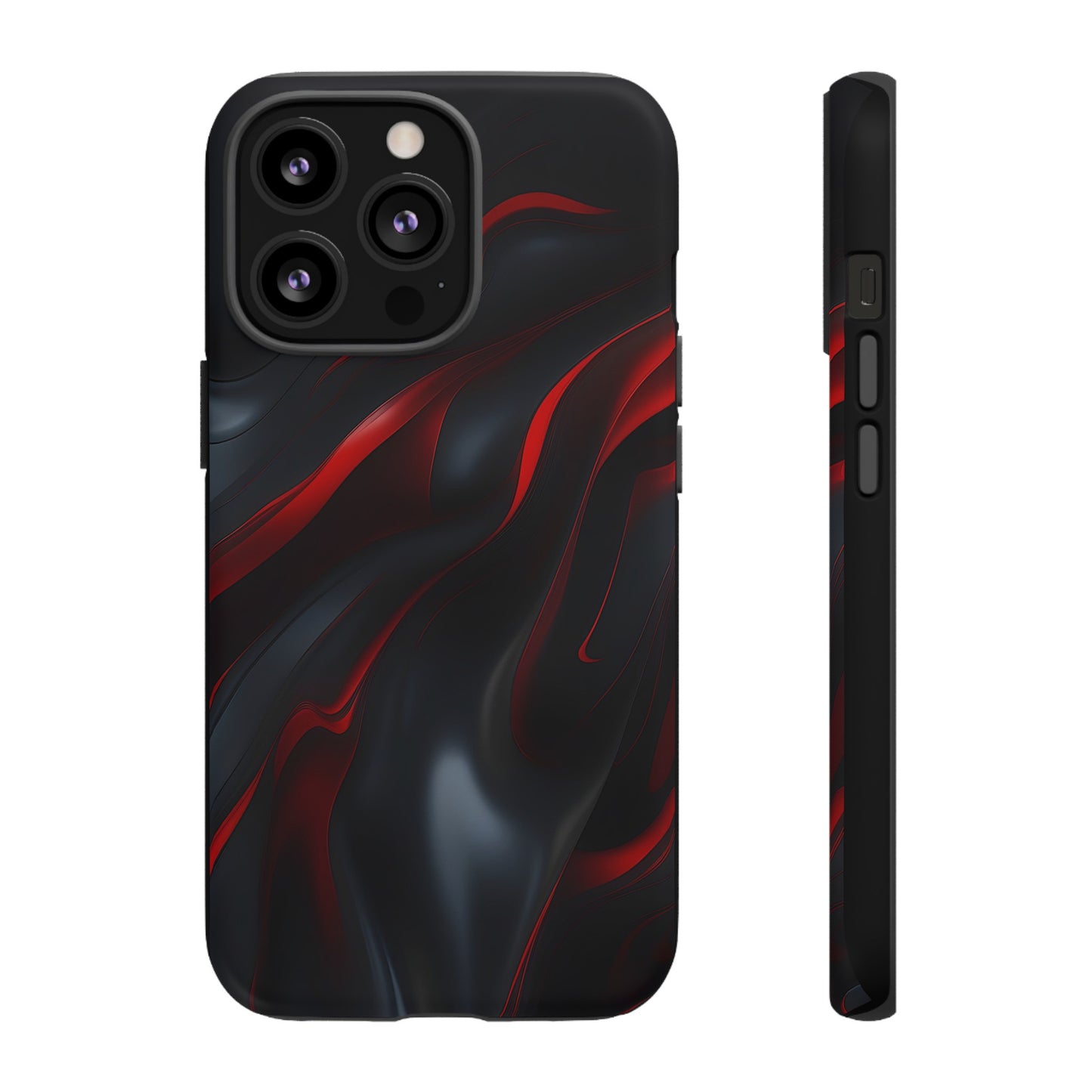 Red Black Tough Case