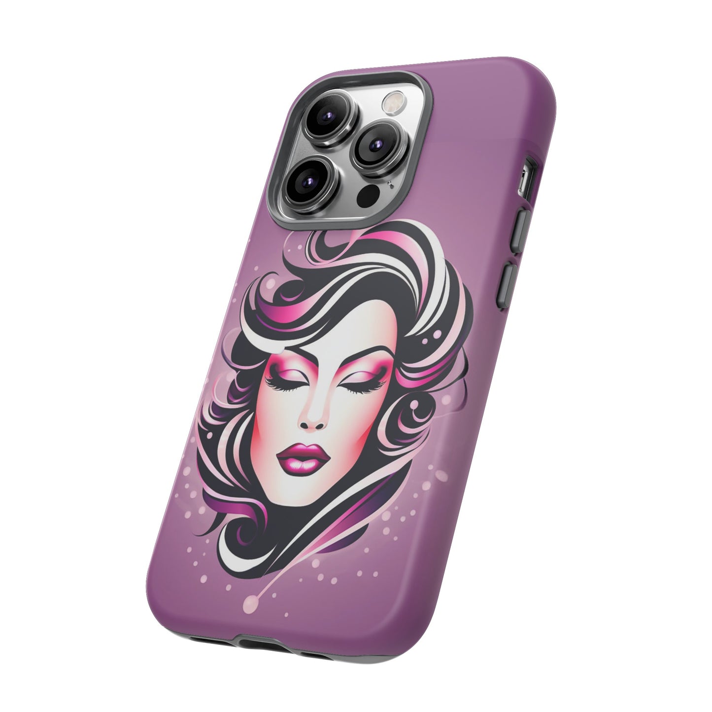 Magenta Lady Tough Case