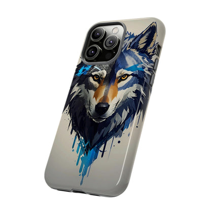 Blue wolf Tough Case