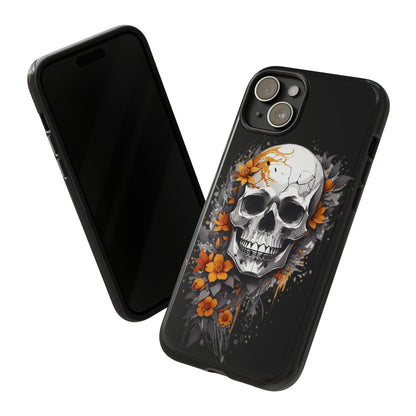 Skulls and Flowers Tough Case