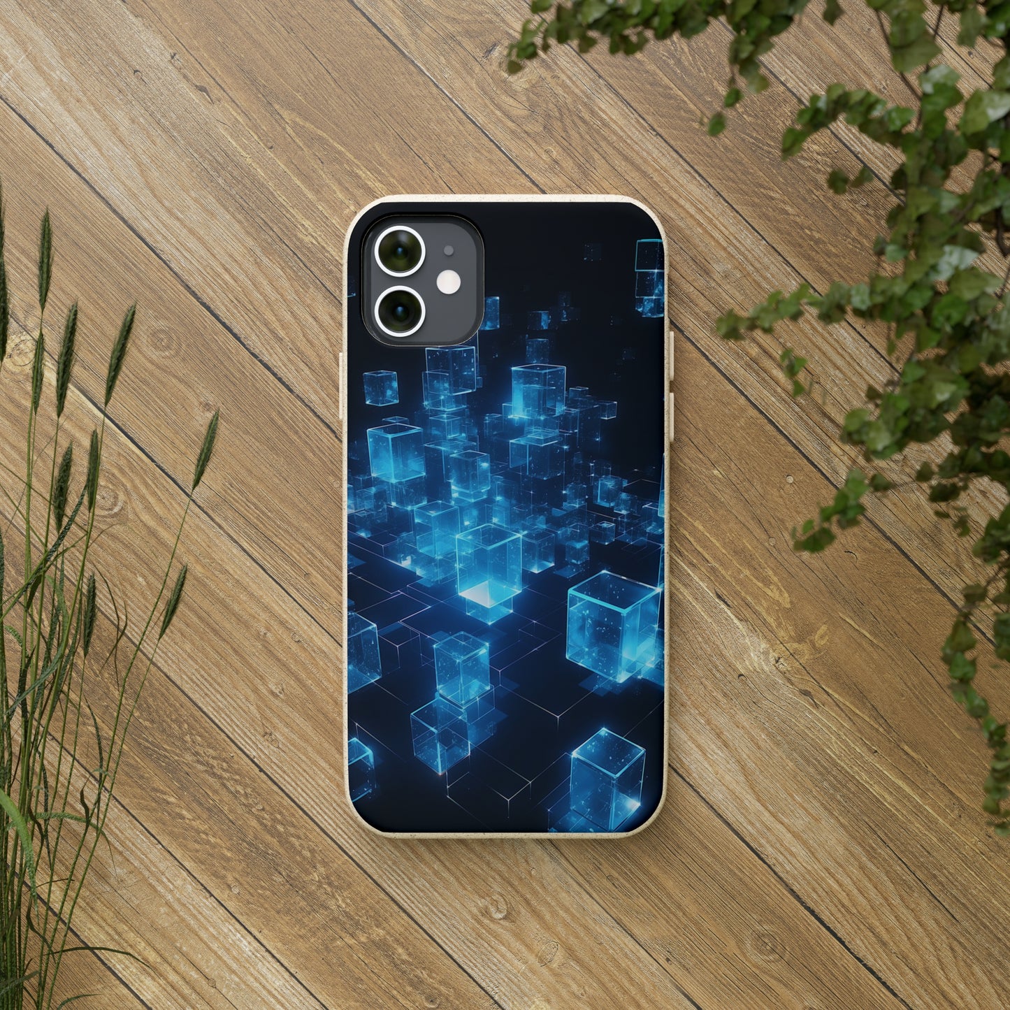 Pixelated Biodegradable Case