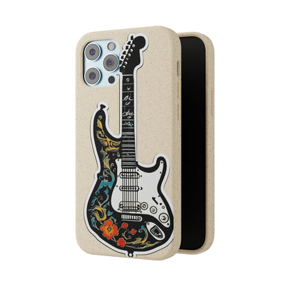 Artistic Guitar Trendy Biodegradable Cases