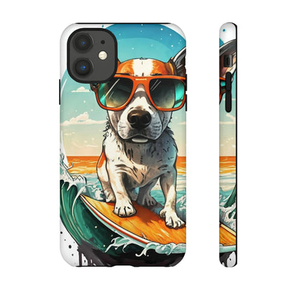 Dog Surfer Tough Case