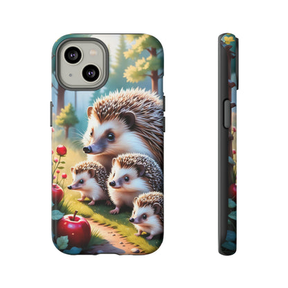 Adorable Hedgehog Family  Tough Case