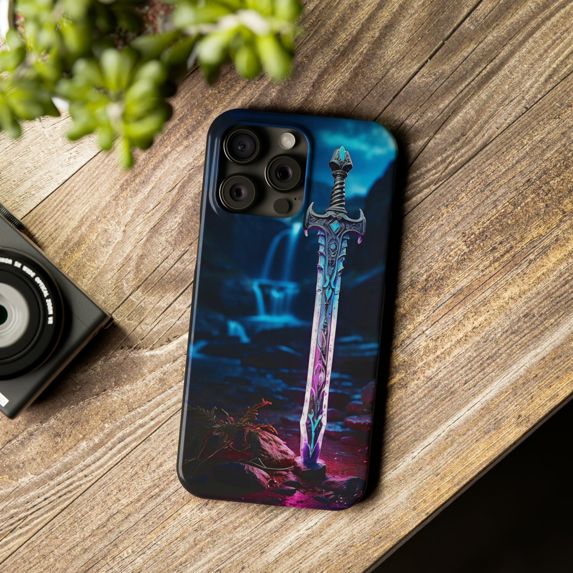 Radiant Sword Slim Phone Case - Colorwink