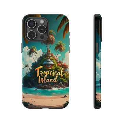 Tropical Island Tough Case