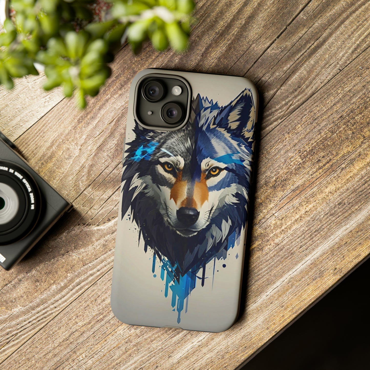 Blue wolf Tough Case