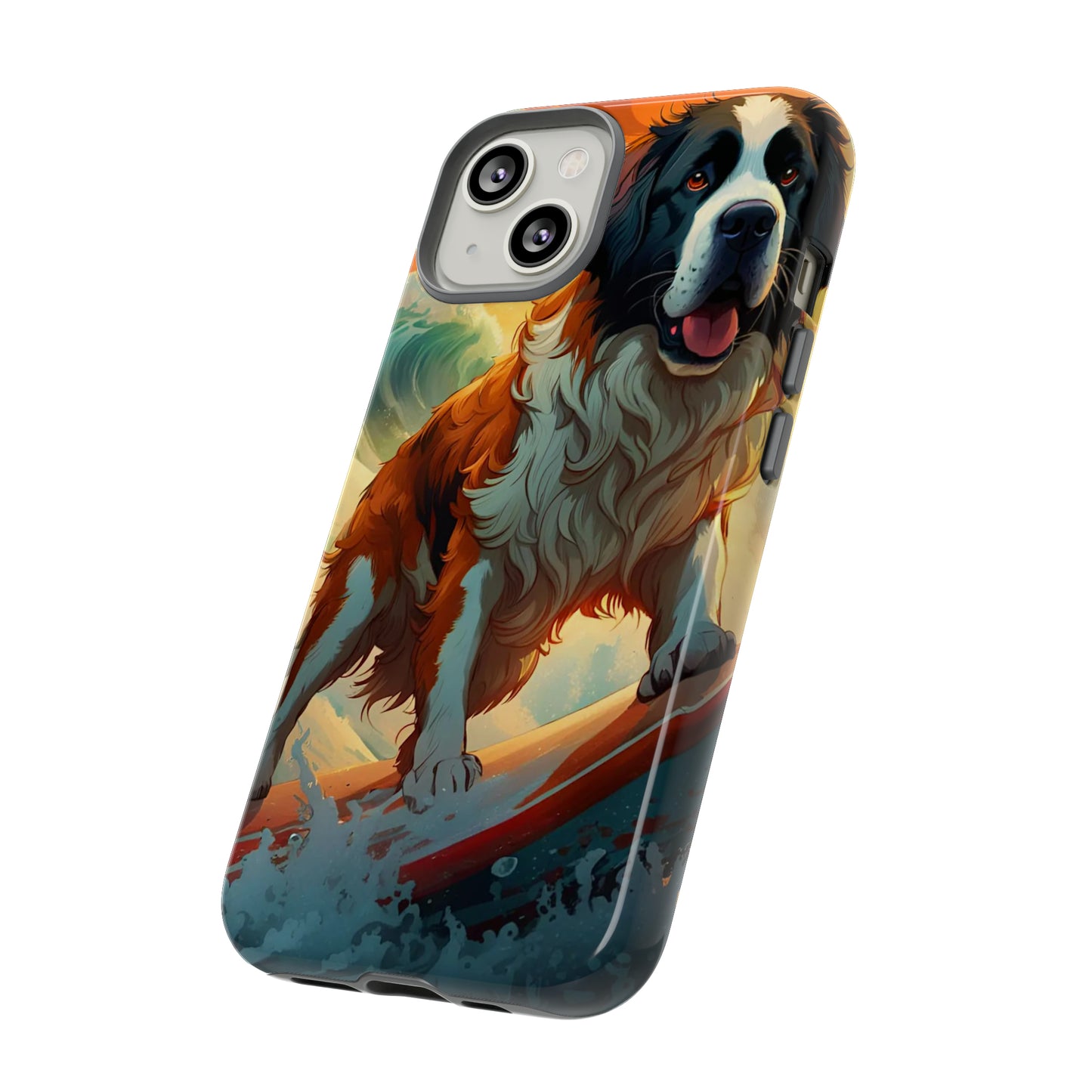 The Dog Surfer Tough Case