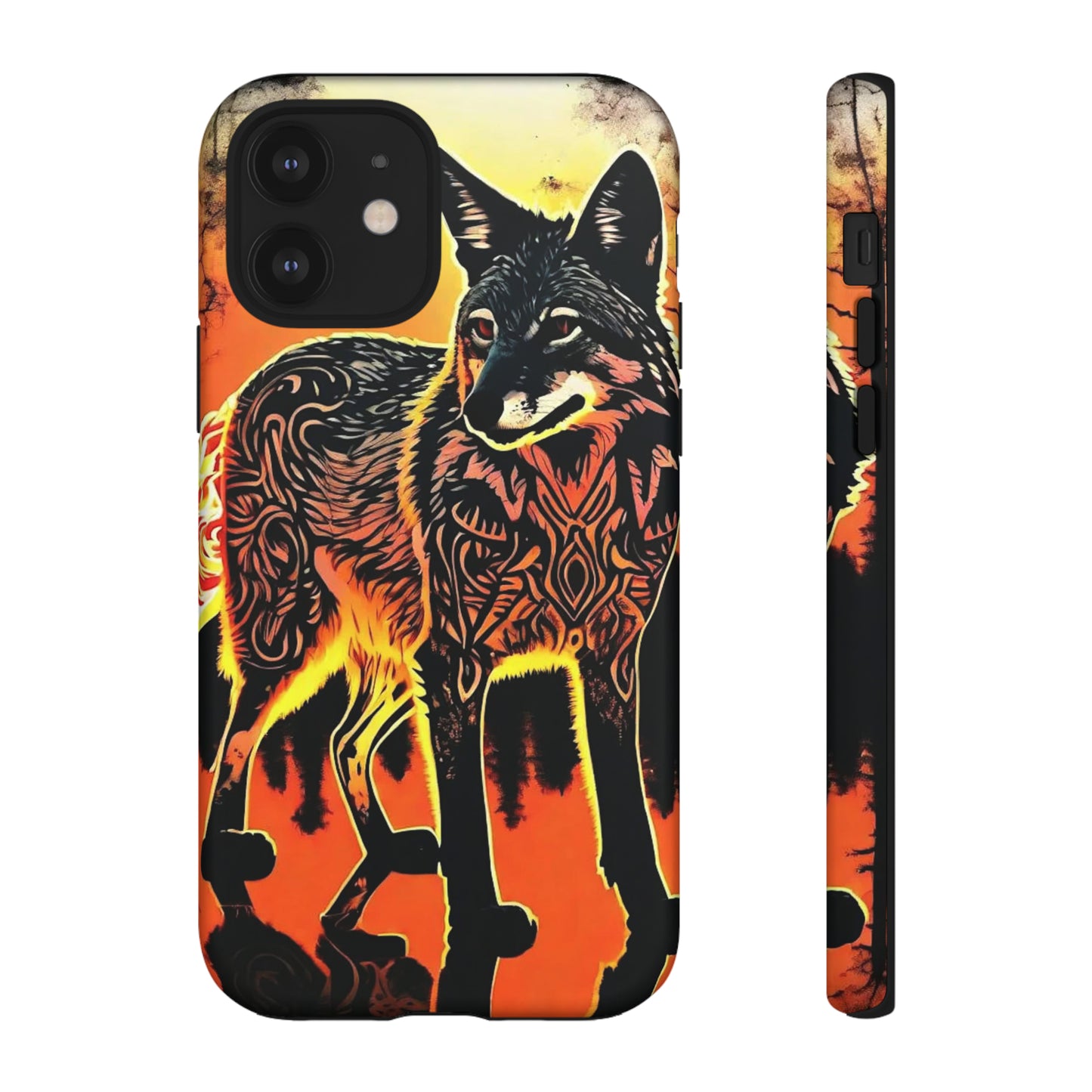 Fiery tail Tough Case