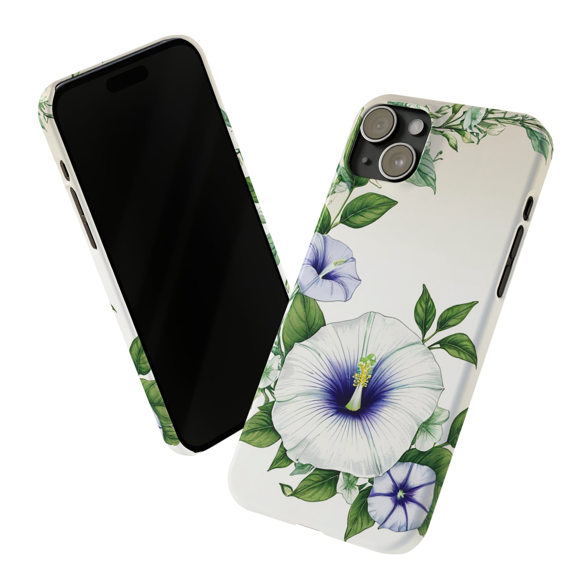 Morning Glory Slim Phone Case - Colorwink