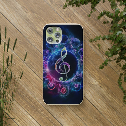 Musical Note Biodegradable Case