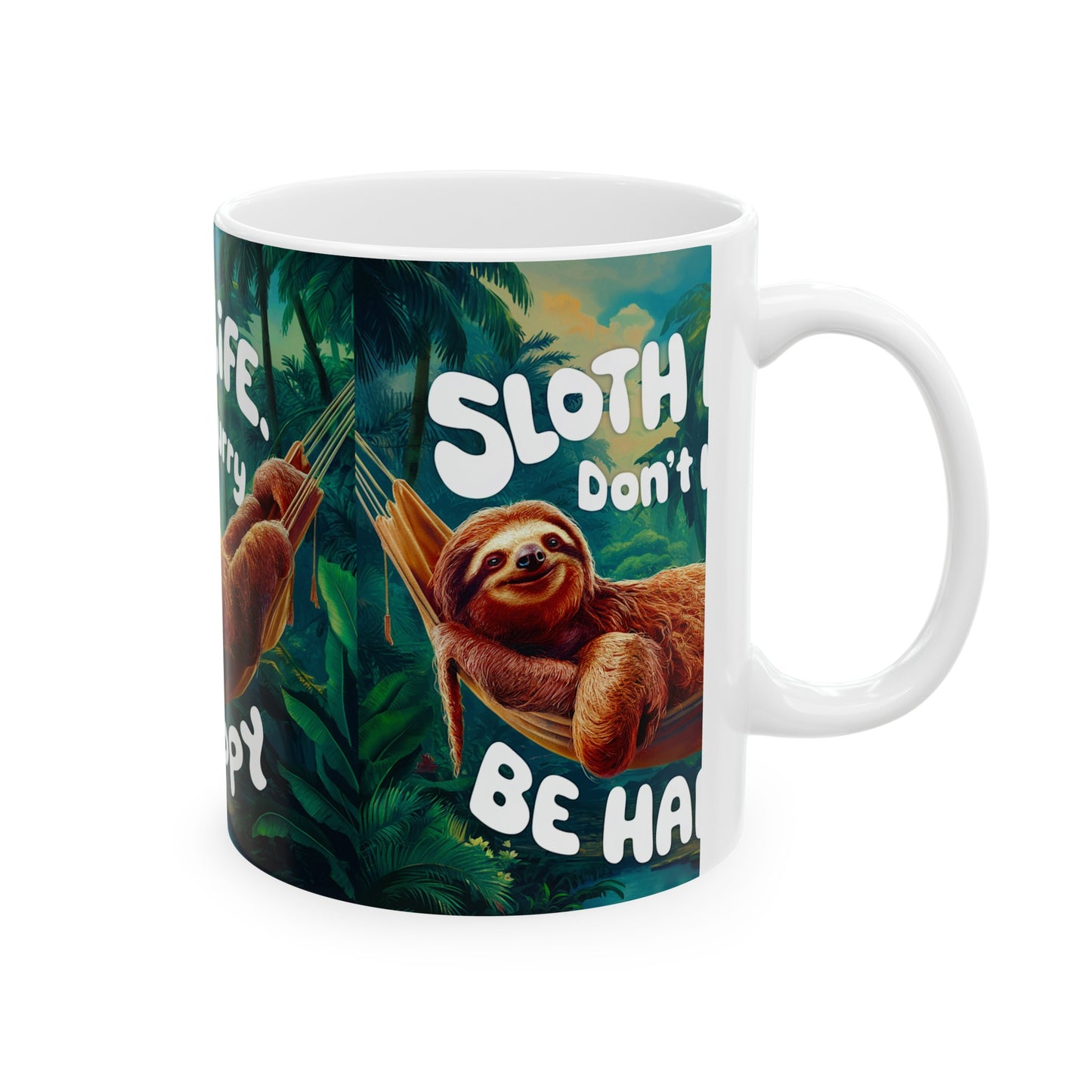 Sloth Life Coffee Mug