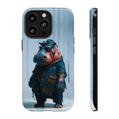 Tired Hippo Tough Case