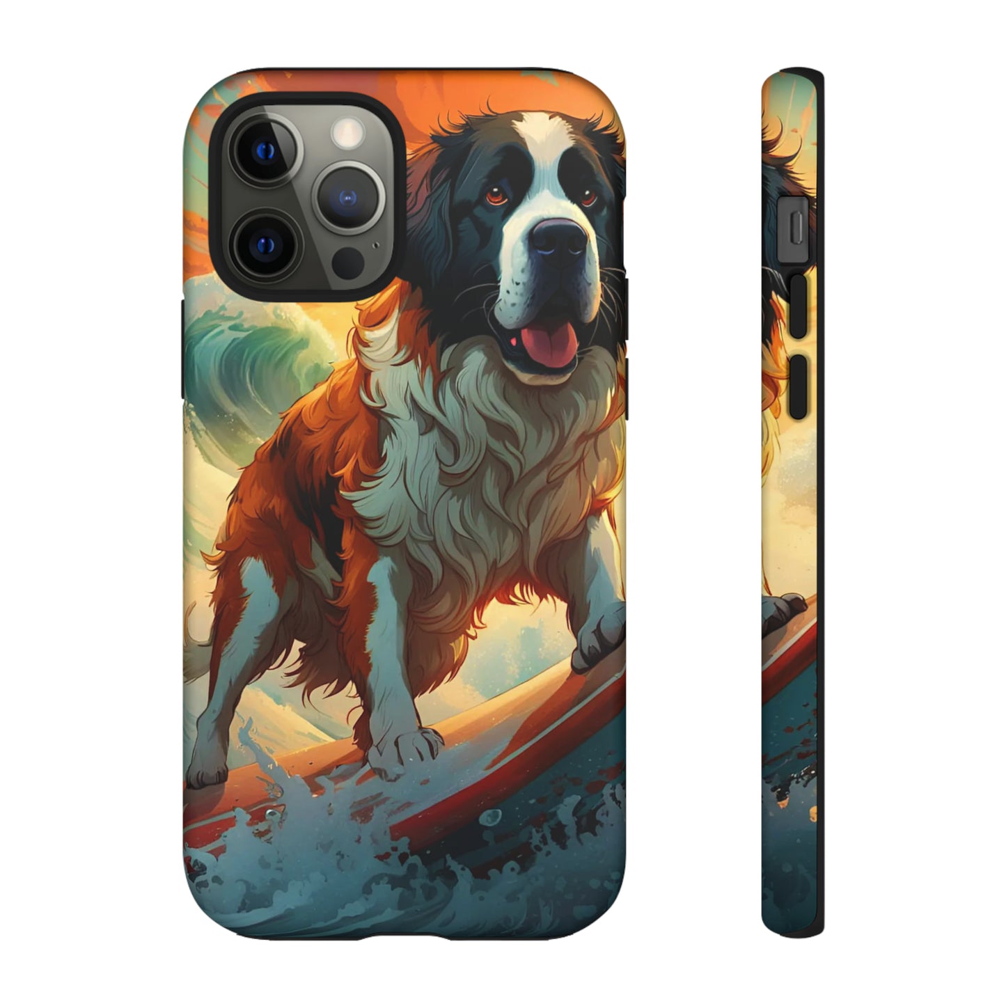 The Dog Surfer Tough Case