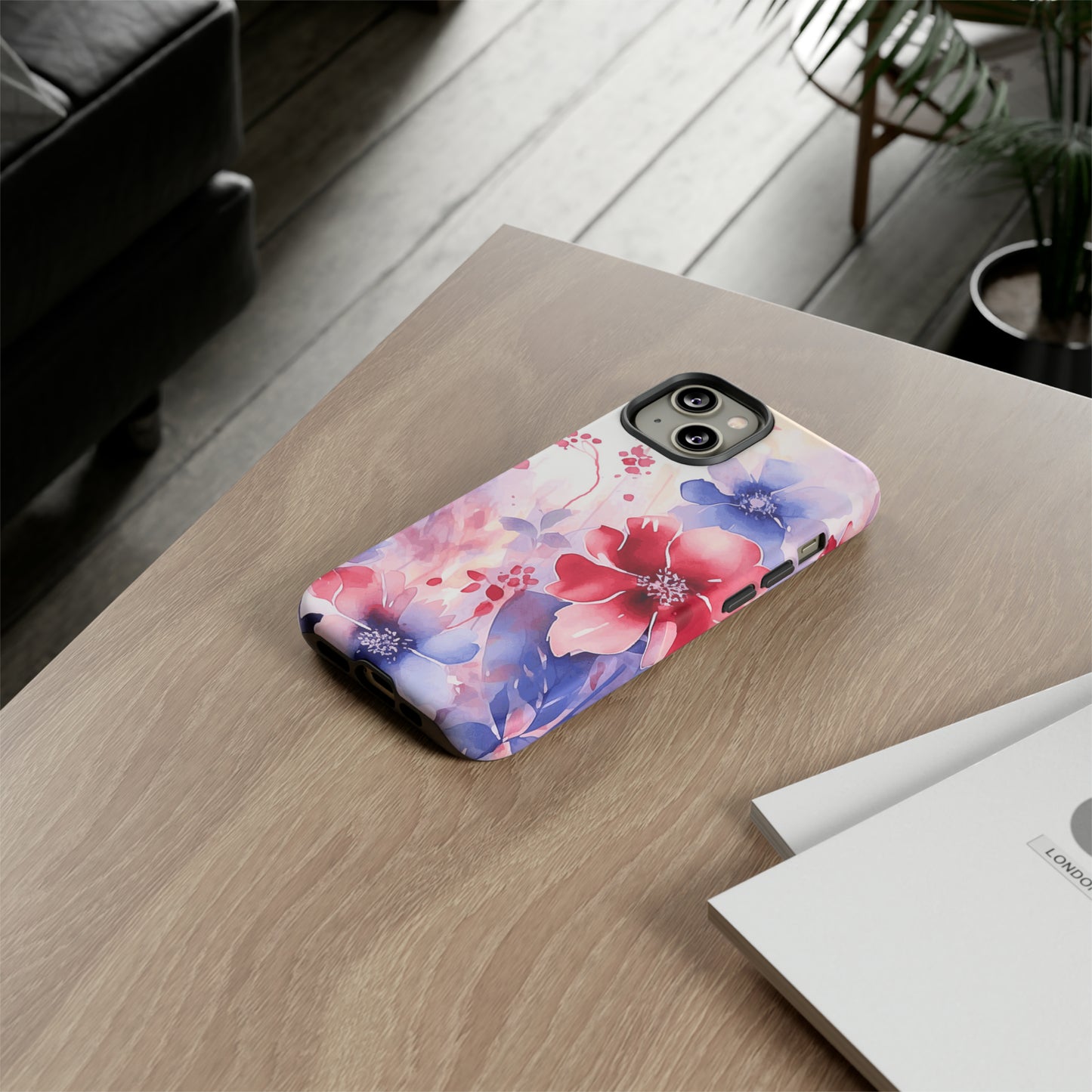 Floral I-phone Tough Case