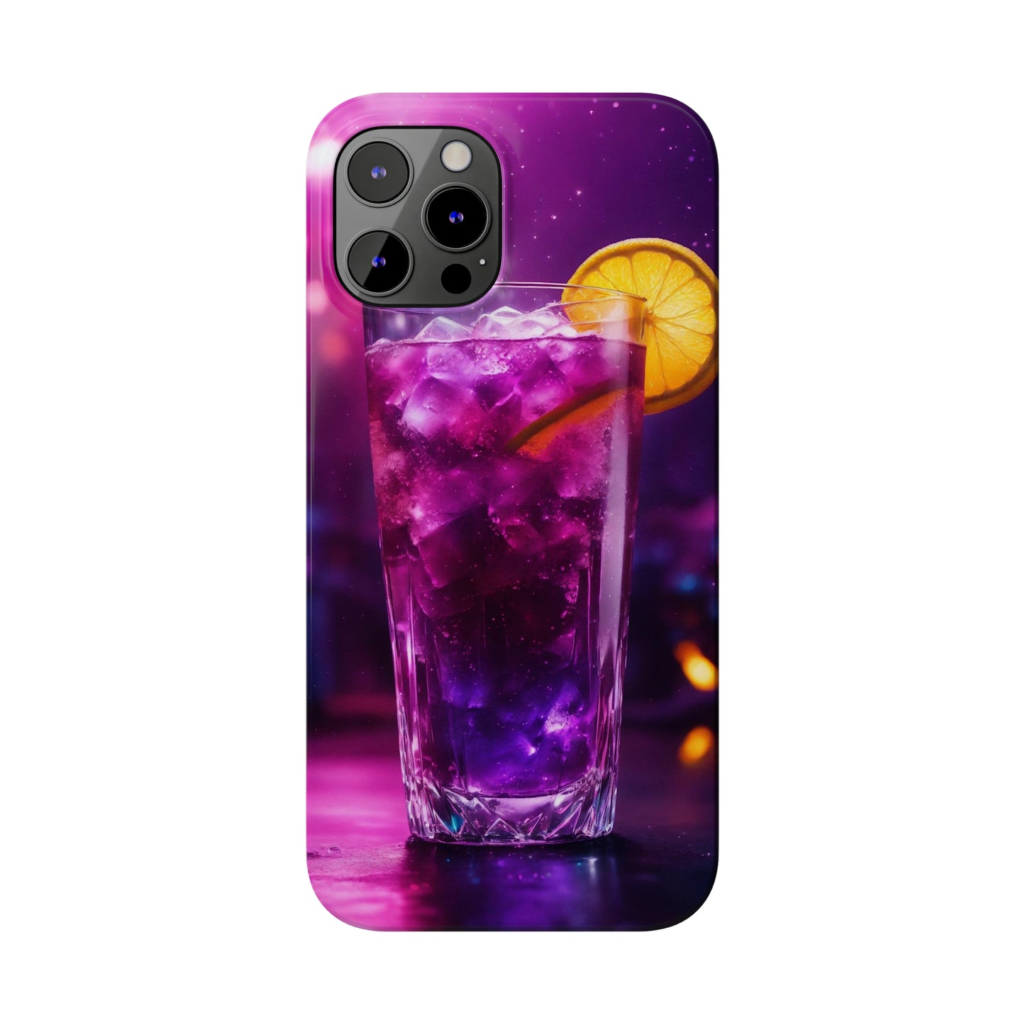 Purple Drink Slim Phone Case - Colorwink