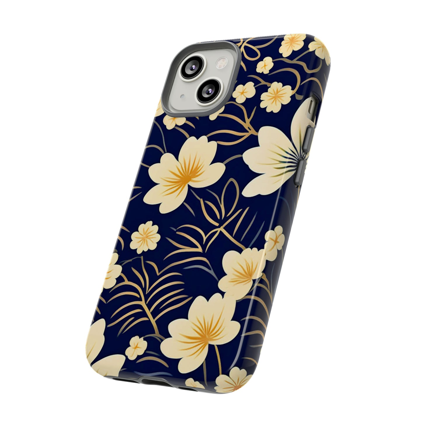 White Flower Art Tough Case