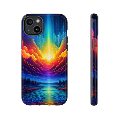 Rainbow Clouds Tough Case