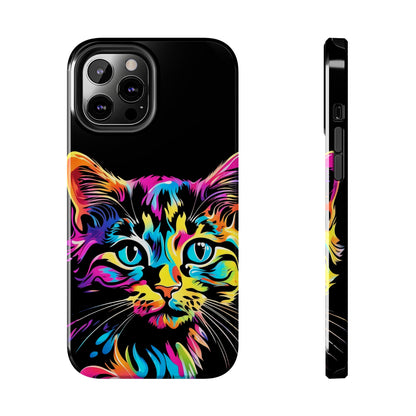 Psychedelic Cat Tough Case