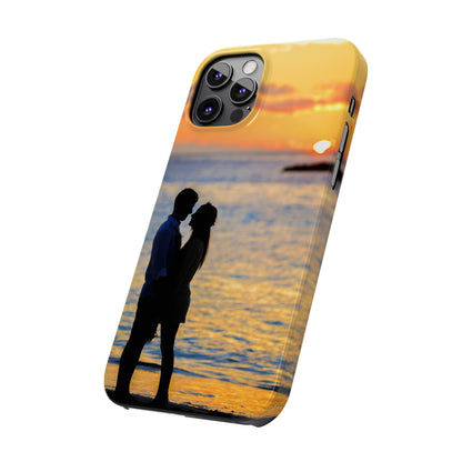 Beach Love Slim Phone Case