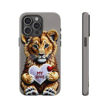 Love Lion Cub Tough Case