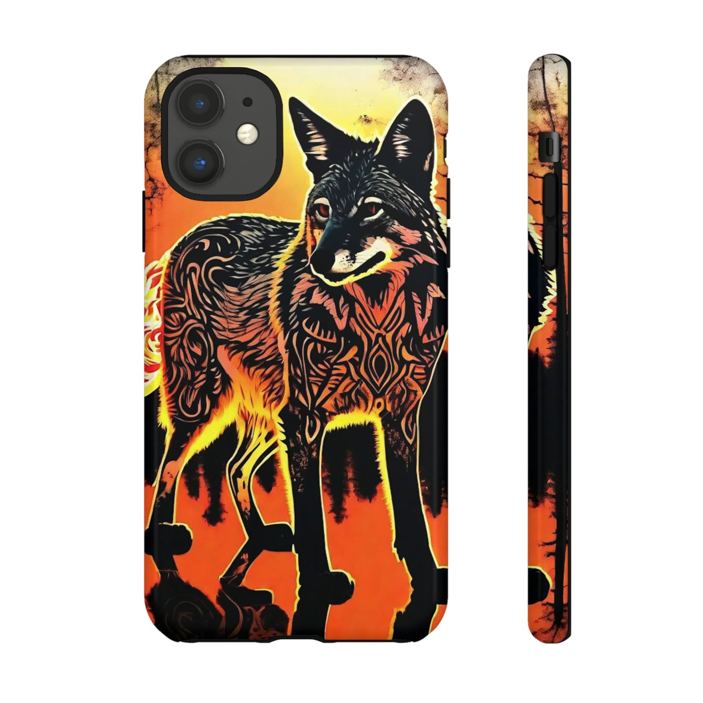 Fiery tail Tough Case