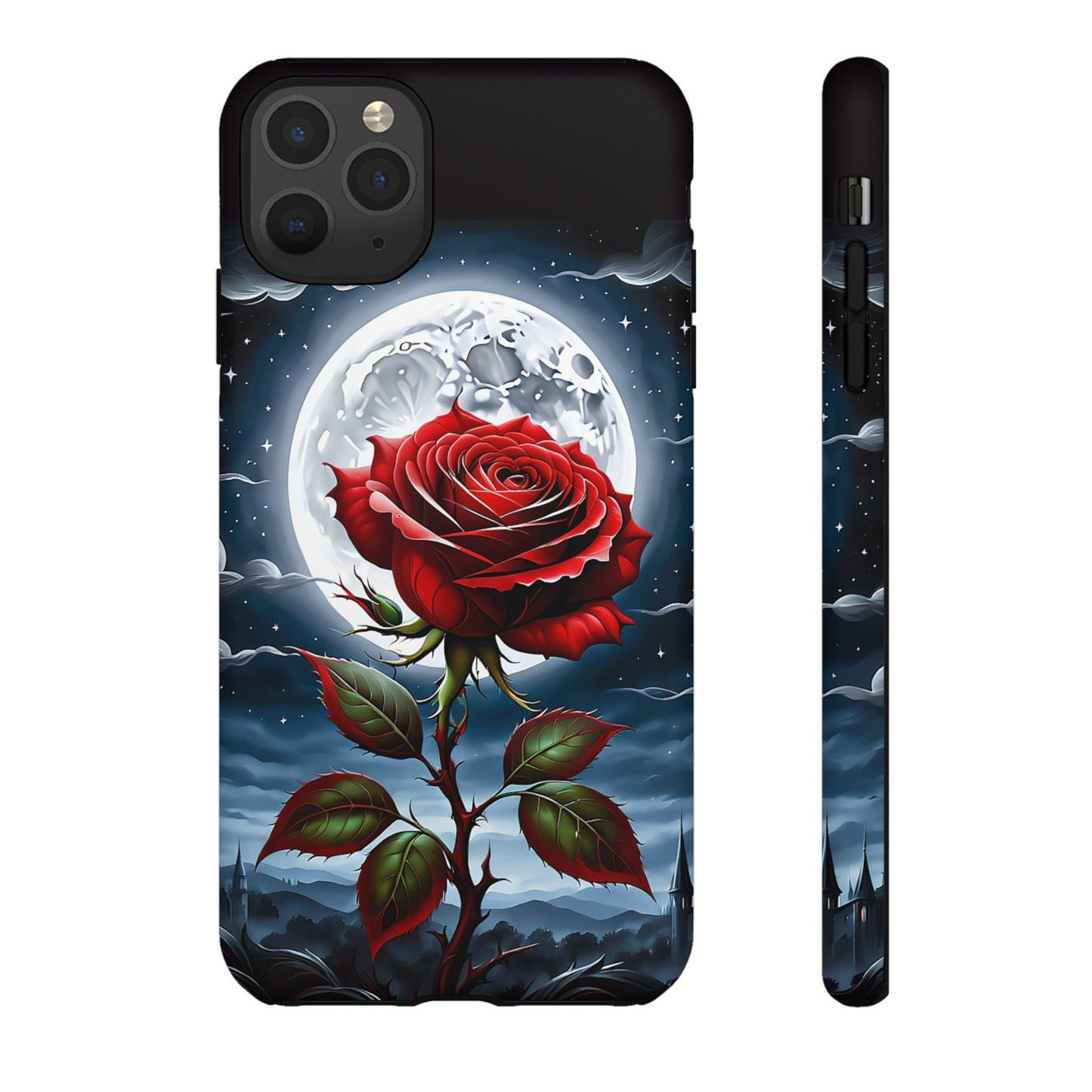 Moonlit Rose Tough Case