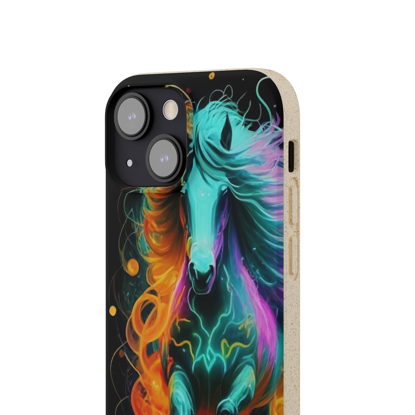 Psychedelic Horse Biodegradable Case