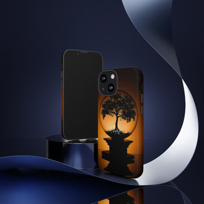 Tree yellow Art Tough Case