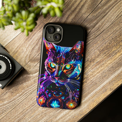 Psychedelic CAT Tough Case