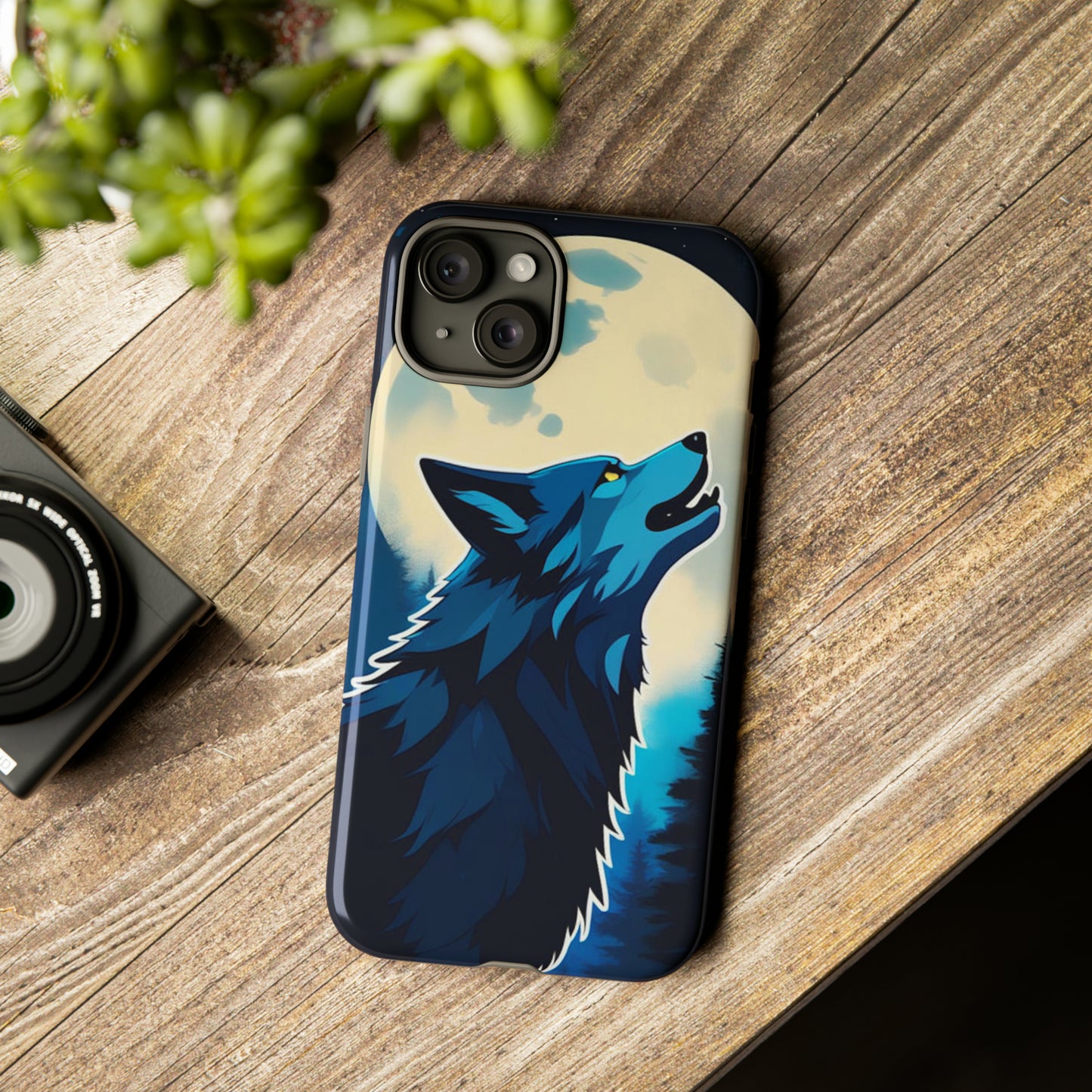 Wolf Howling Tough Case