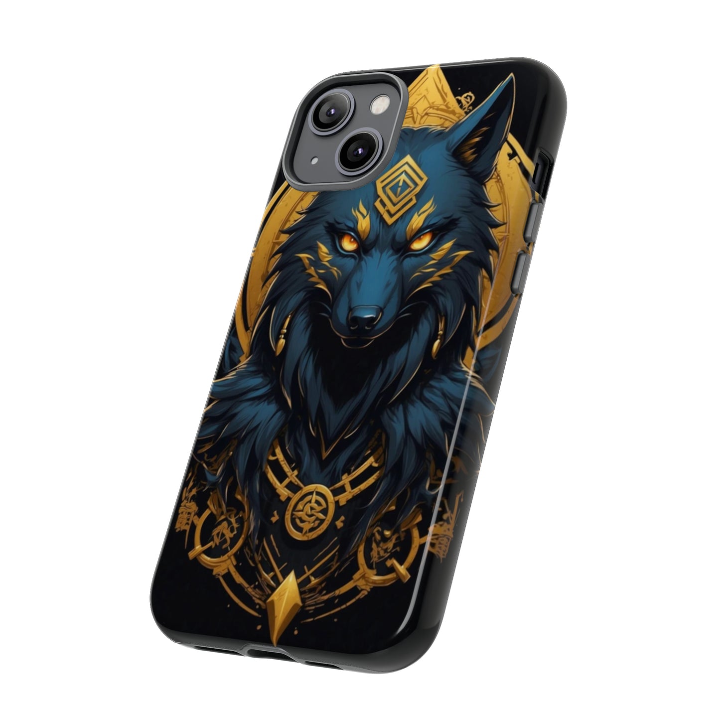 Golden wolf Tough Case