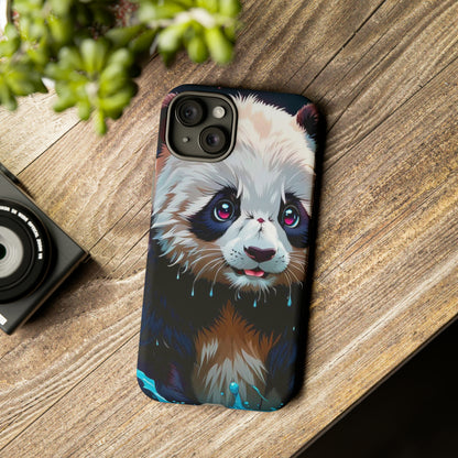 Cute Panda Tough Case