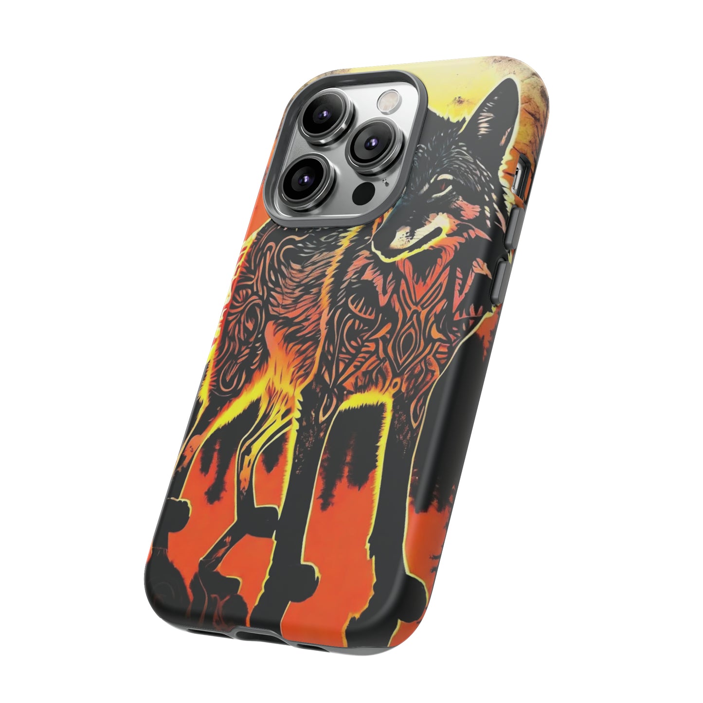 Fiery tail Tough Case