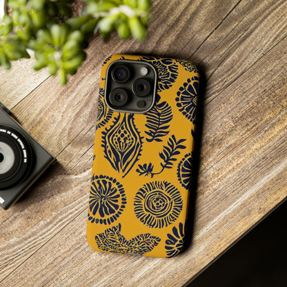 Yellow Pattern Tough Case