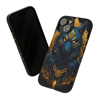 Golden wolf Tough Case