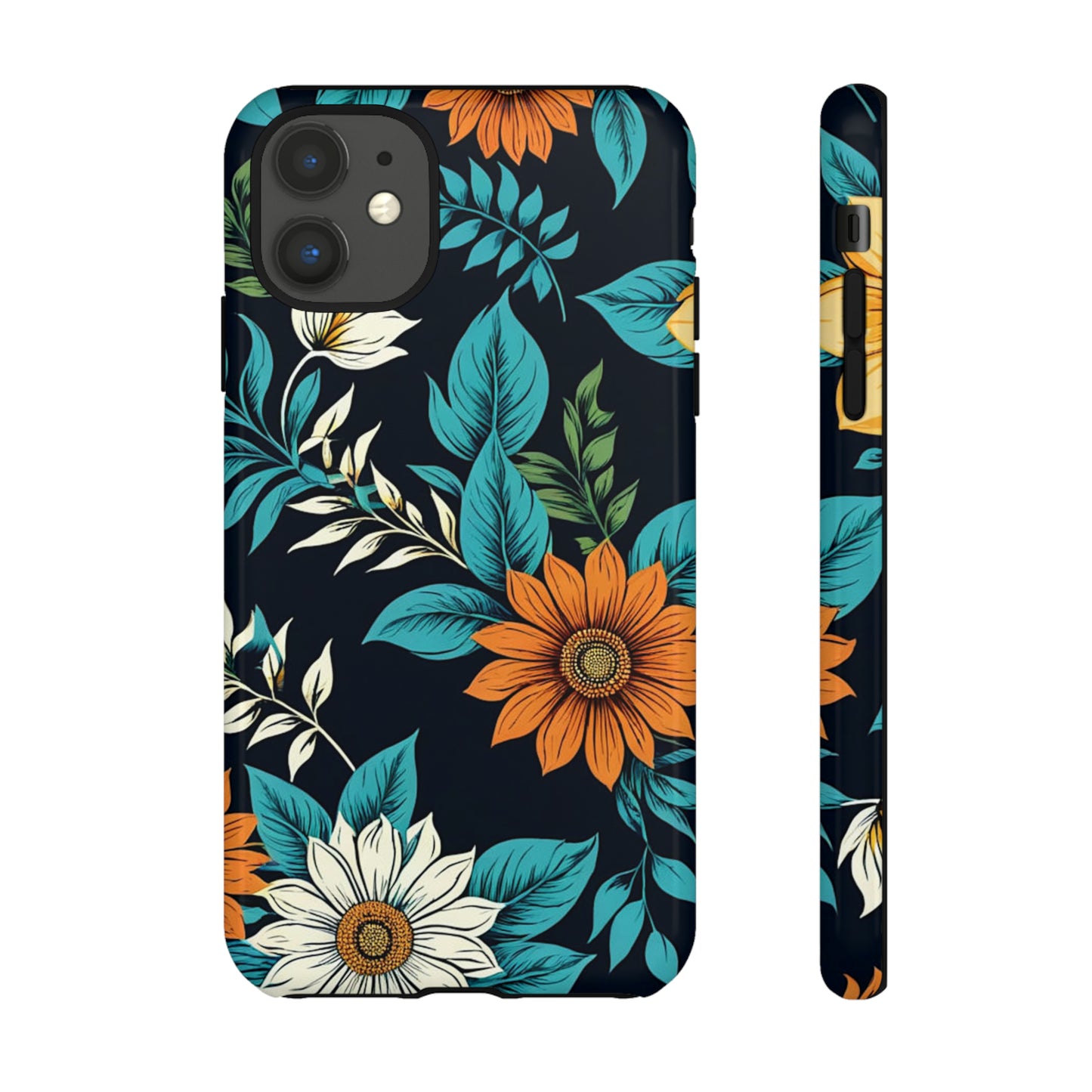 Flower Designs Pattern Tough Case