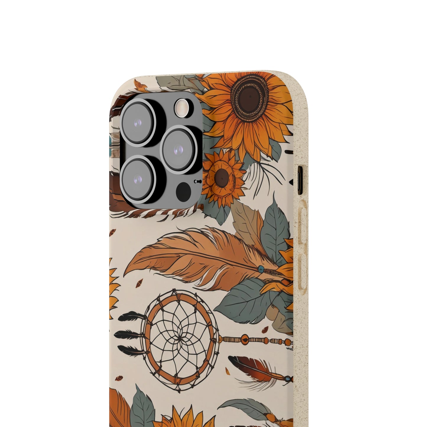 Floral Art Biodegradable Case