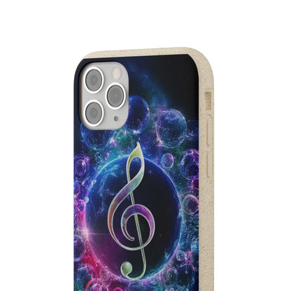 Musical Note Biodegradable Case