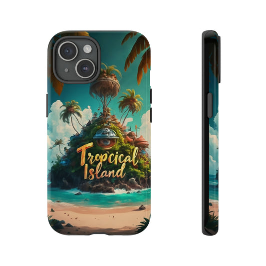 Tropical Island Tough Case