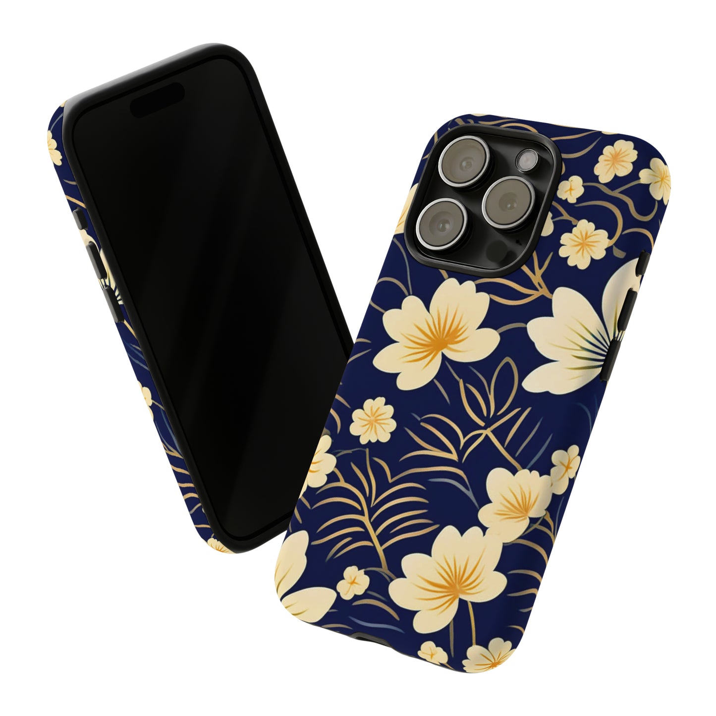 White Flower Art Tough Case