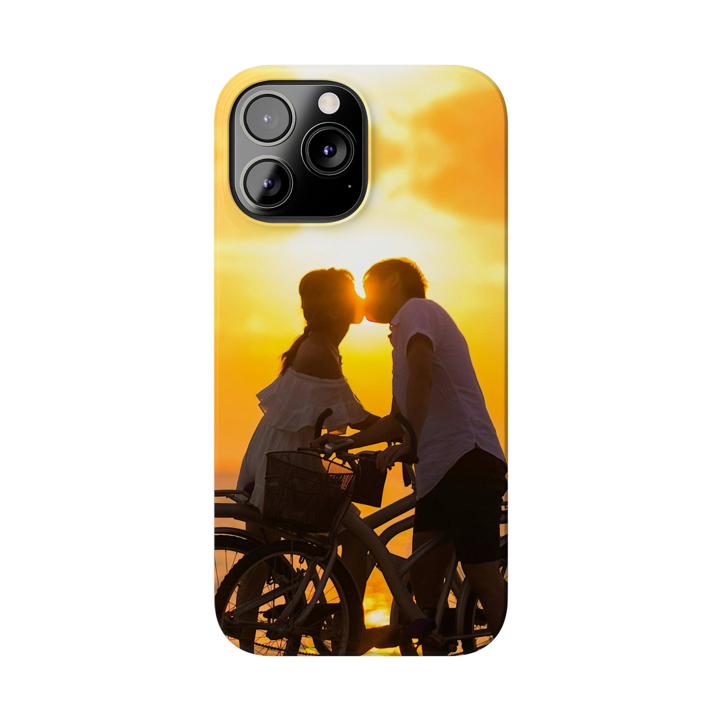 Sunset Kiss Slim Phone Case