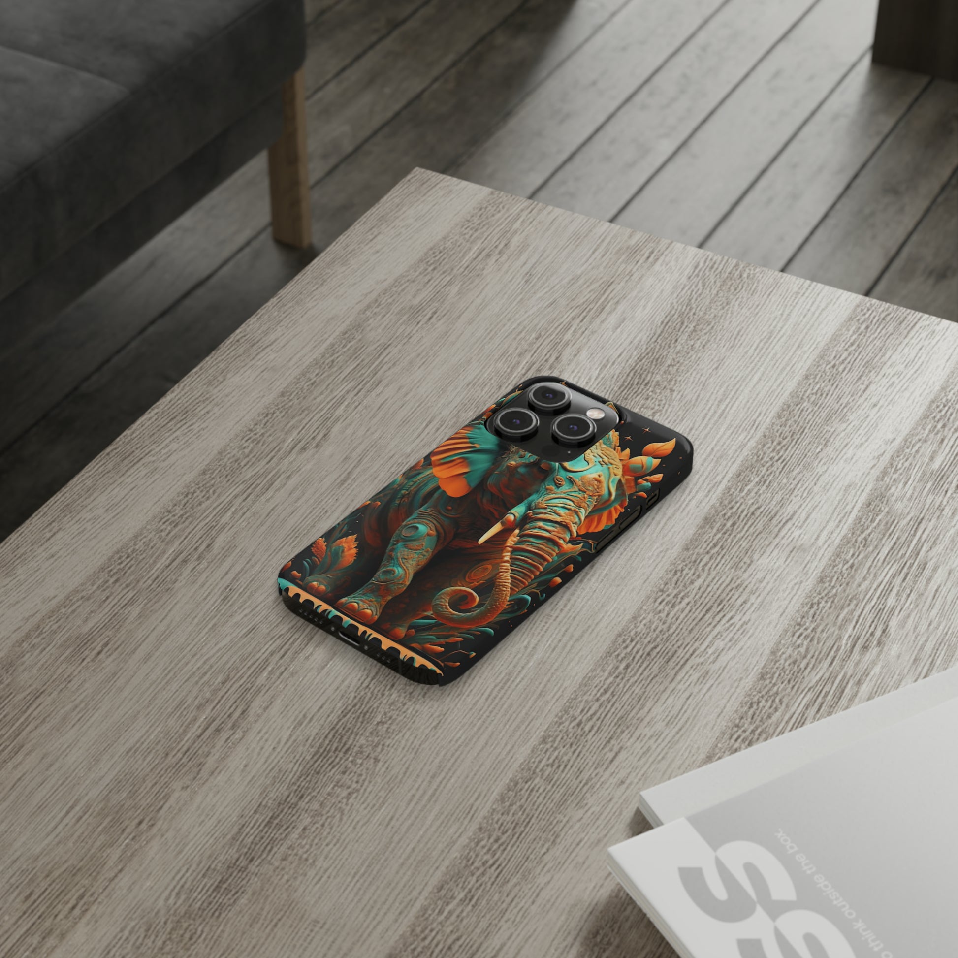 Elephant Slim Phone Case - Colorwink