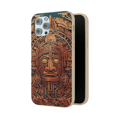 Marquesan Tattoo Style Biodegradable Case