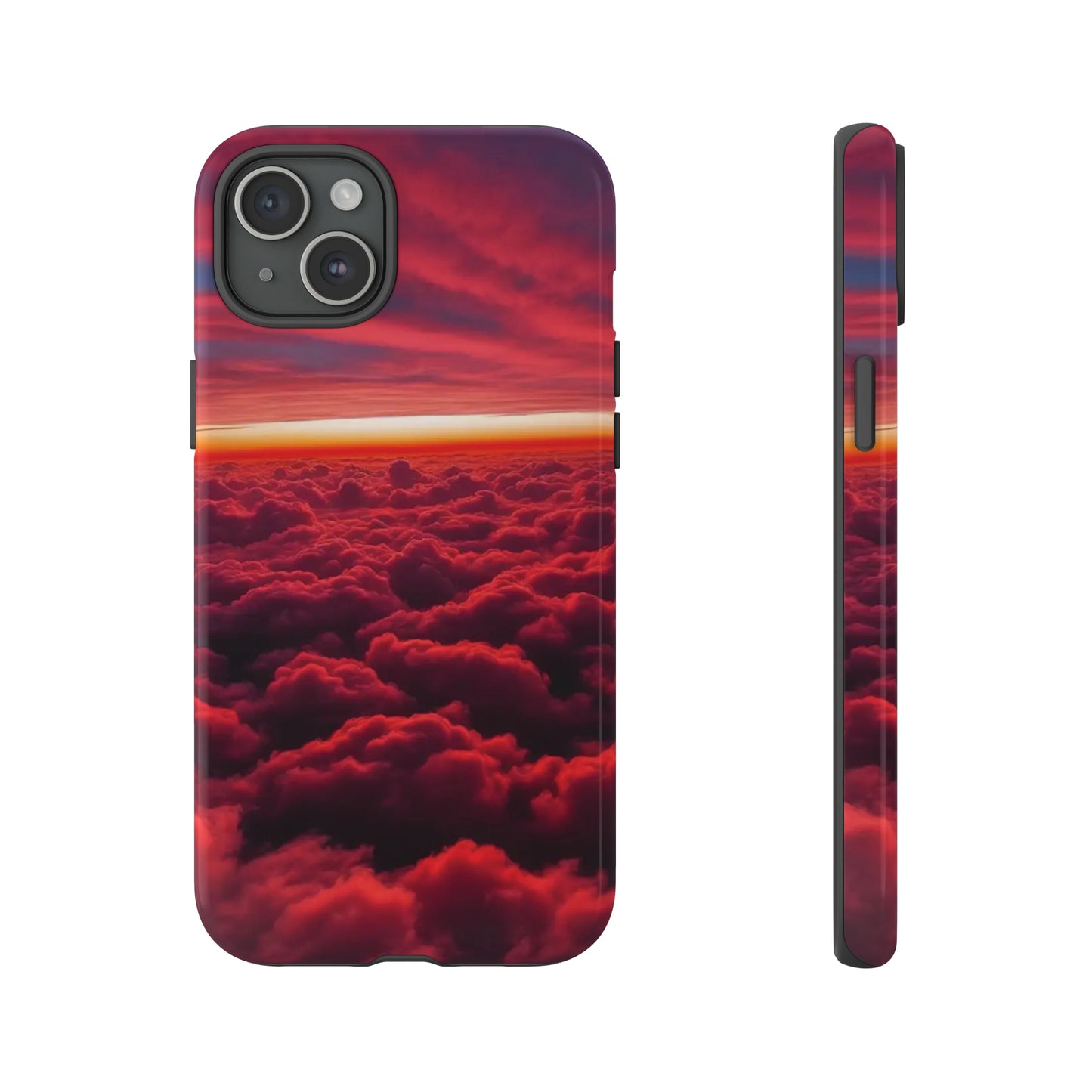 Red Clouds Tough Case